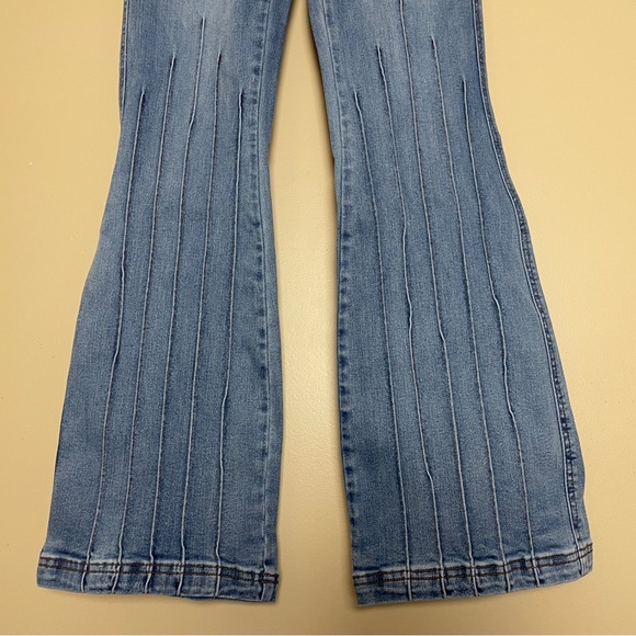 Judy Blue Boot Cut Jeans 11/30 Light Wash JB88620 Stretch Denim Seam Detail - Picture 7 of 9